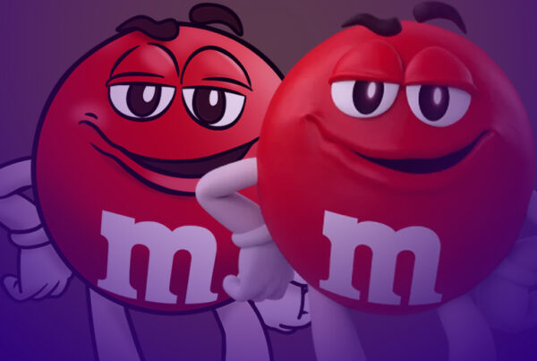 2D ou 3D - Capa - M&Ms Red 3D - Uso como exemplo - Carismateca